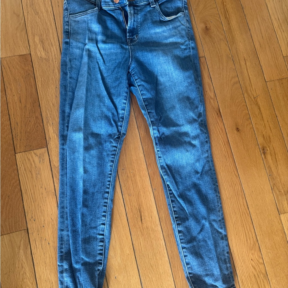 J Brand High Rise Blue Women's Jeans